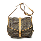 Louis Vuitton Saumur Brown Monogram Canvas Crossbody