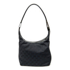 Gucci Zip Hobo Black GG Canvas — view 5