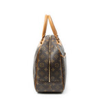 Louis Vuitton Deauville Brown Monogram Canvas Handbag — view 4