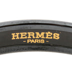 Hermes Enamel Bangle Red Black Printed Motifa Bracelet — view 4