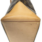 Louis Vuitton Cabas Mezzo Brown Monogram Canvas Tote Bag — view 8