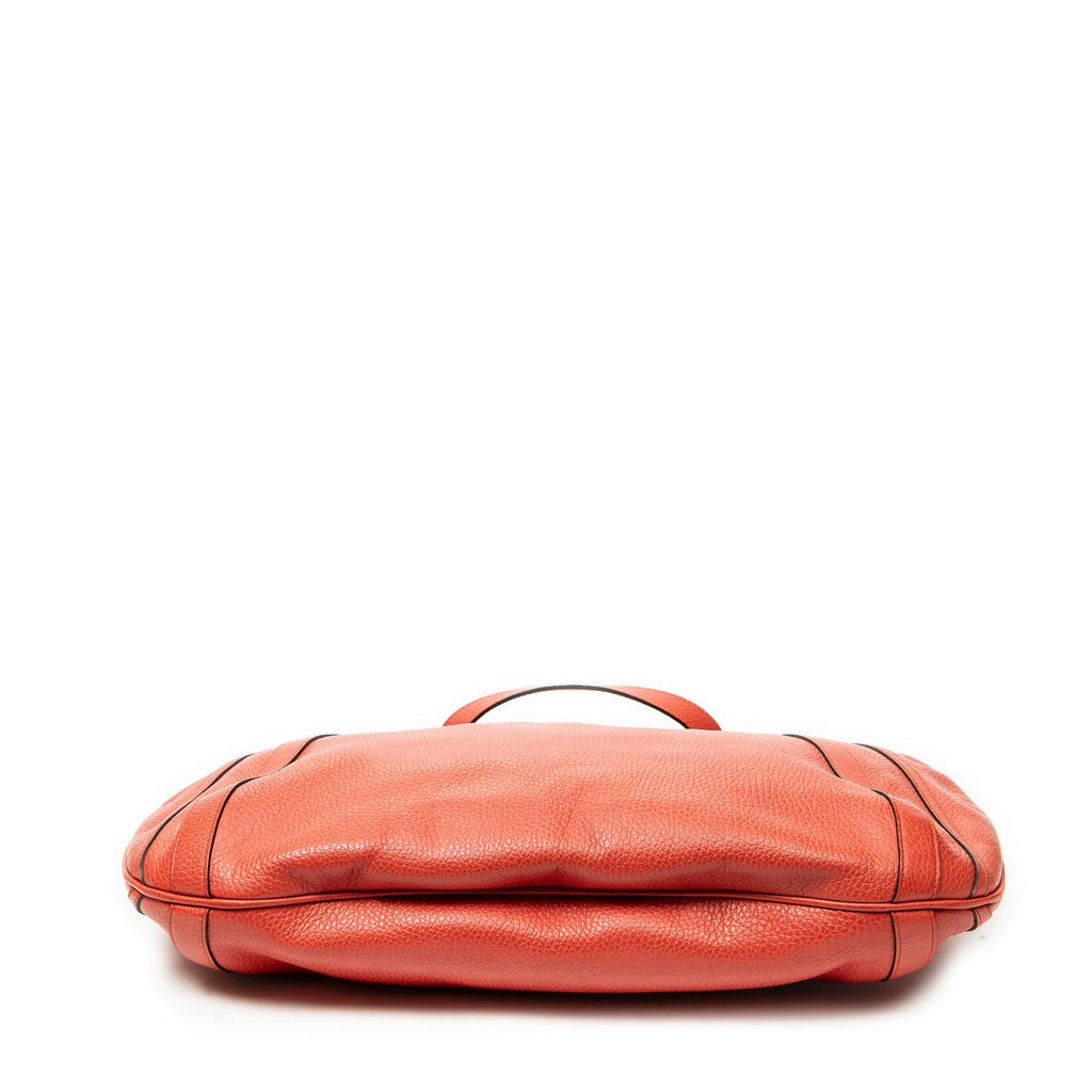 Gucci Convertible Tote Bag Red Grain Calfskin Leather — view 6