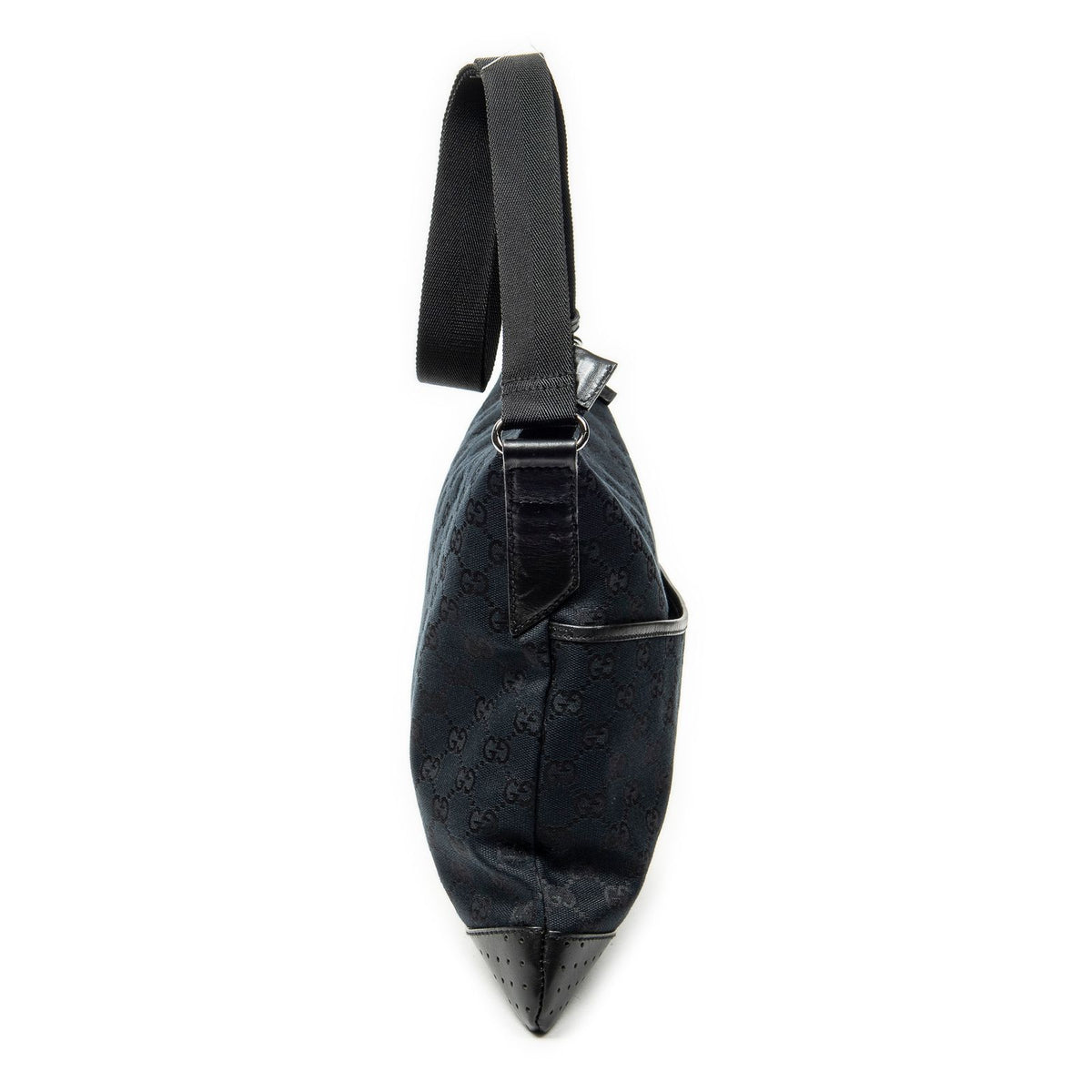 Gucci Web Media Messenger Black GG Canvas — view 4