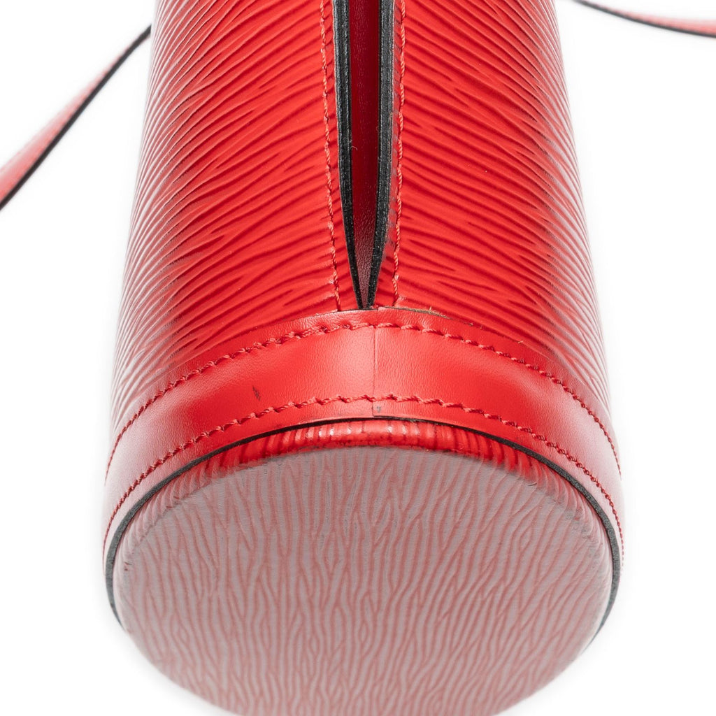 Louis Vuitton Saint Jacques Long Strap Red Epi Shoulder Bag — view 8