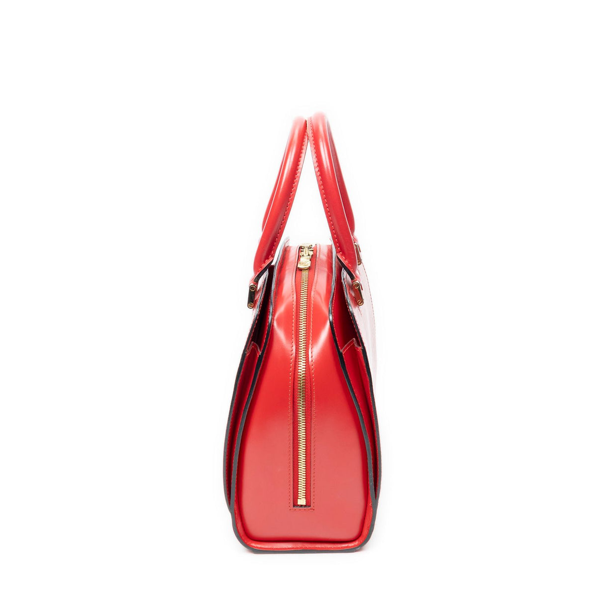 Louis Vuitton Pont Neuf Red Epi Handbag — view 3