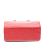 Louis Vuitton Pont Neuf Red Epi Handbag — view 6