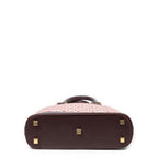 Louis Vuitton Alma Sepia Monogram Minilin Handbag — view 6