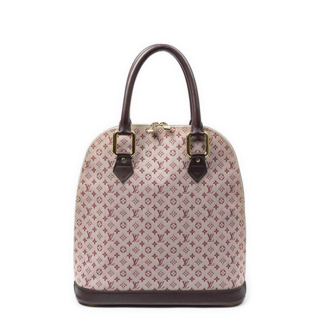 Louis Vuitton Alma Sepia Monogram Minilin Handbag