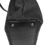 Gucci Eclipse Tote Bag Black GG Canvas — view 7
