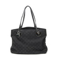 Gucci Eclipse Tote Bag Black GG Canvas