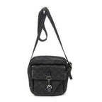 Gucci Zip Messenger Crossbody Black GG Canvas