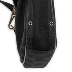 Gucci Zip Messenger Crossbody Black GG Canvas — view 8