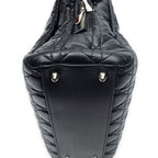 Dior Soft Shopping Tote Bag Black Kanaj Lambskin Leather — view 7