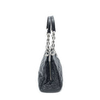 Dior Soft Shopping Tote Bag Black Kanaj Lambskin Leather — view 4