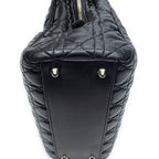 Dior Soft Shopping Tote Bag Black Kanaj Lambskin Leather — view 8