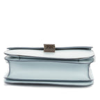 Celine Medium Classic Box Light Blue Smooth Calfskin Shoulder Bag — view 6