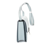 Celine Medium Classic Box Light Blue Smooth Calfskin Shoulder Bag — view 4