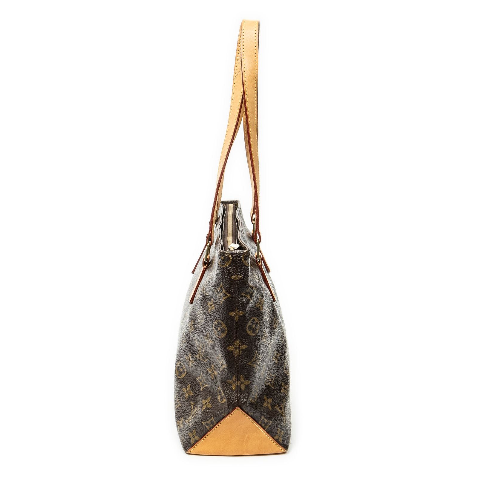 Louis Vuitton Cabas Piano Brown Monogram Canvas Tote Bag — view 4