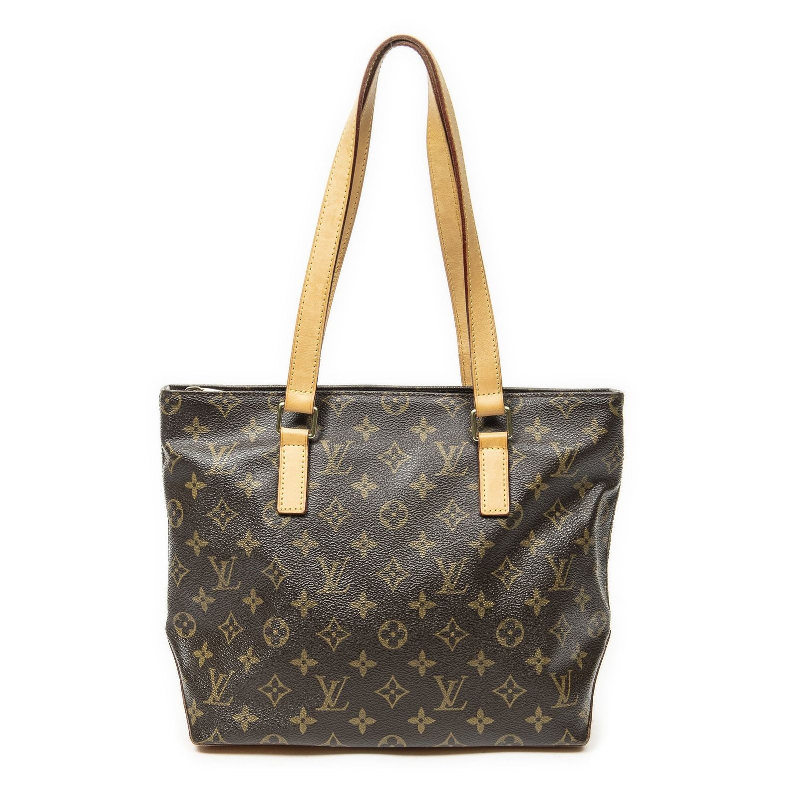 Louis Vuitton Cabas Piano Brown Monogram Canvas Tote Bag