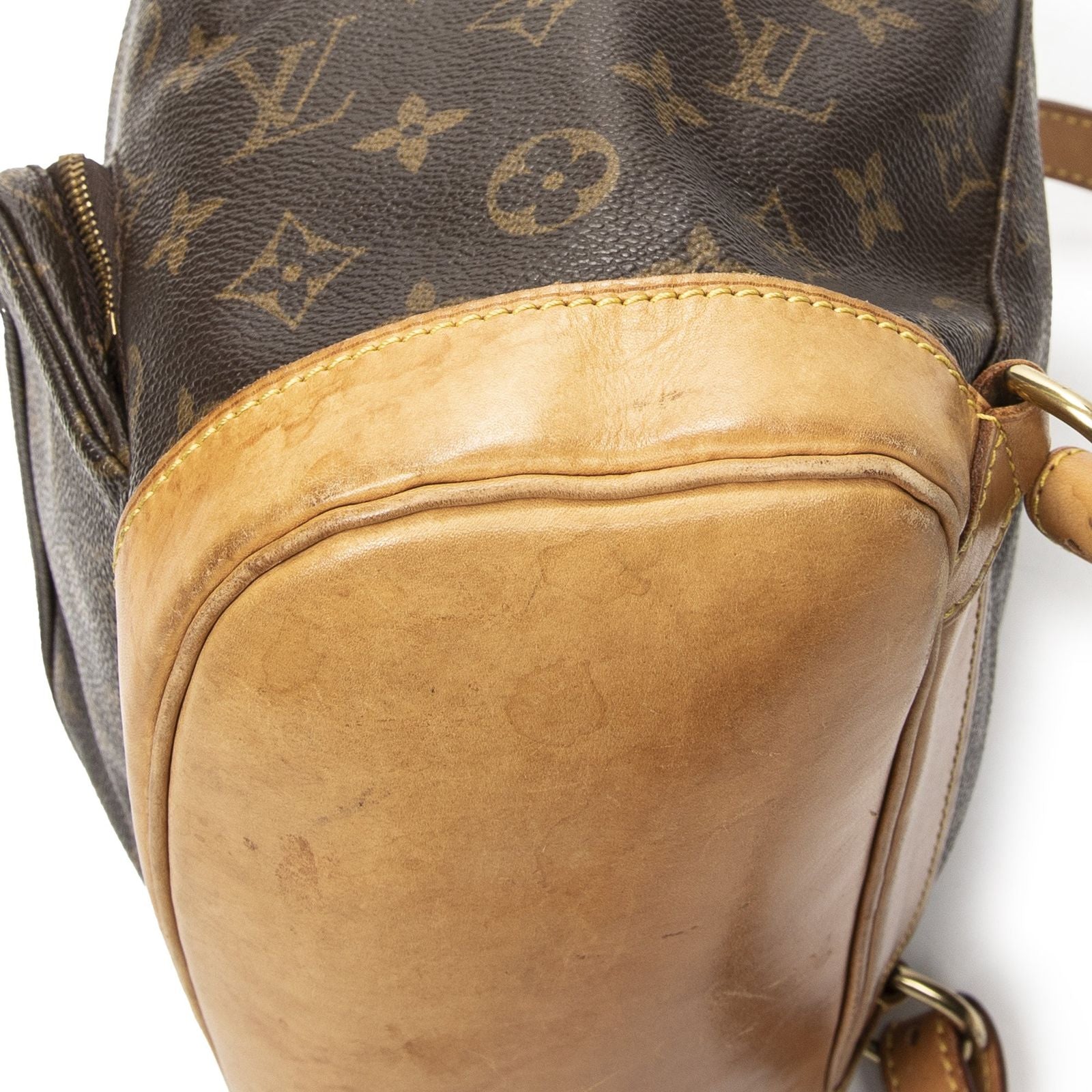 Louis Vuitton Montsouris Brown Monogram Canvas Backpack — view 8
