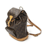 Louis Vuitton Montsouris Brown Monogram Canvas Backpack — view 2