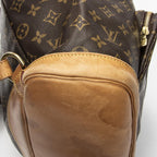 Louis Vuitton Montsouris Brown Monogram Canvas Backpack — view 7
