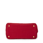 Prada Canapa Small Tote Bag Red Canvas — view 6
