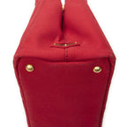 Prada Canapa Small Tote Bag Red Canvas — view 7