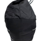 Prada Shopping Tote Bag Black Nylon Canvas — view 8