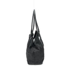 Prada Shopping Tote Bag Black Nylon Canvas — view 4