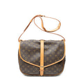 Louis Vuitton Saumur Brown Monogram Canvas Crossbody