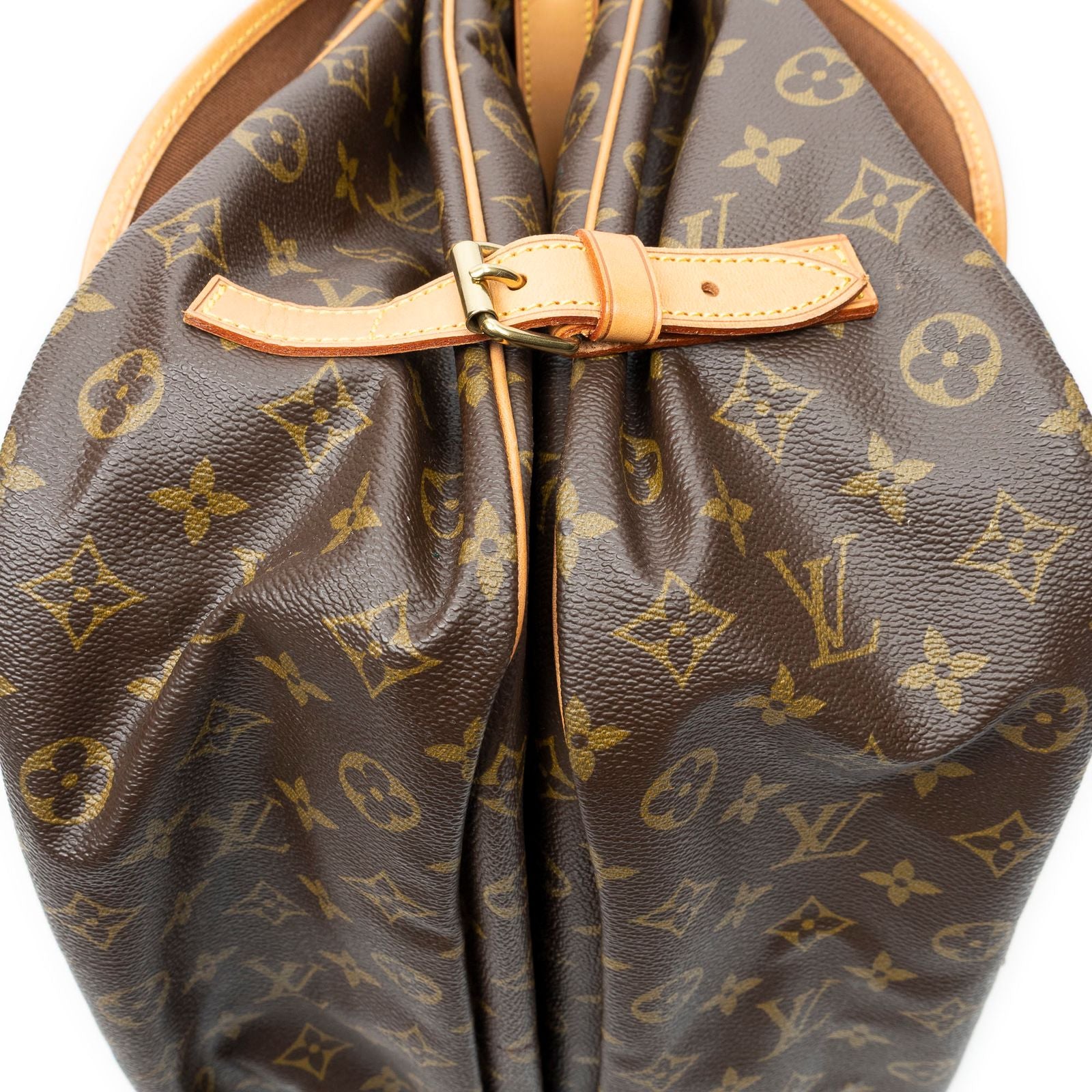 Louis Vuitton Saumur Brown Monogram Canvas Crossbody — view 8