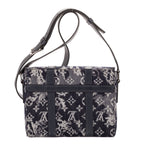 Louis Vuitton Tapestry Trunk Messenger Navy — view 5