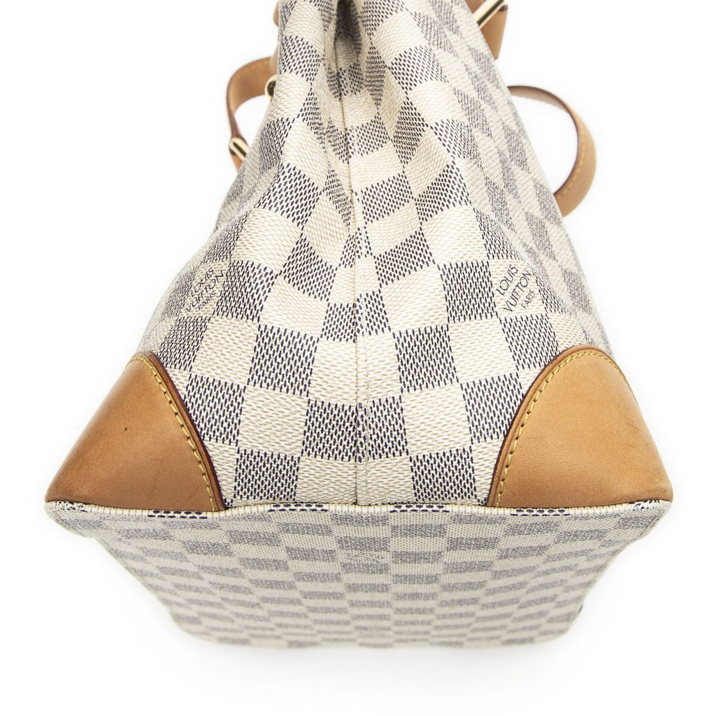 Louis Vuitton Hampstead Ivory Damier Azur Tote Bag — view 7
