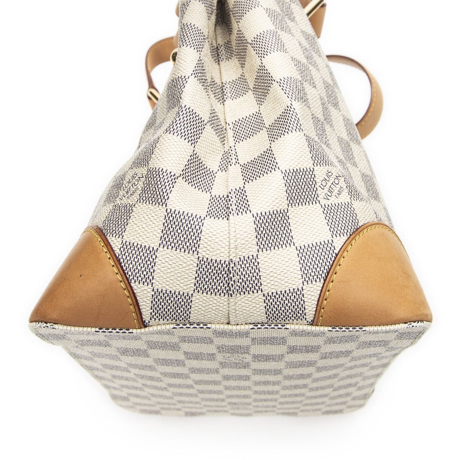 Louis Vuitton Hampstead Ivory Damier Azur Tote Bag — view 7