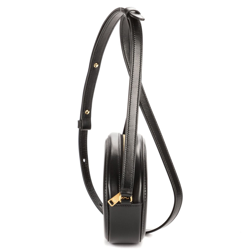 Celine Oval Crossbody Black Smooth Calfskin — view 4