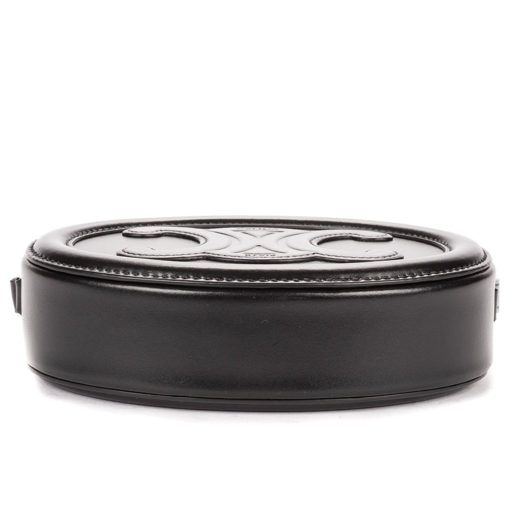 Celine Oval Crossbody Black Smooth Calfskin — view 6