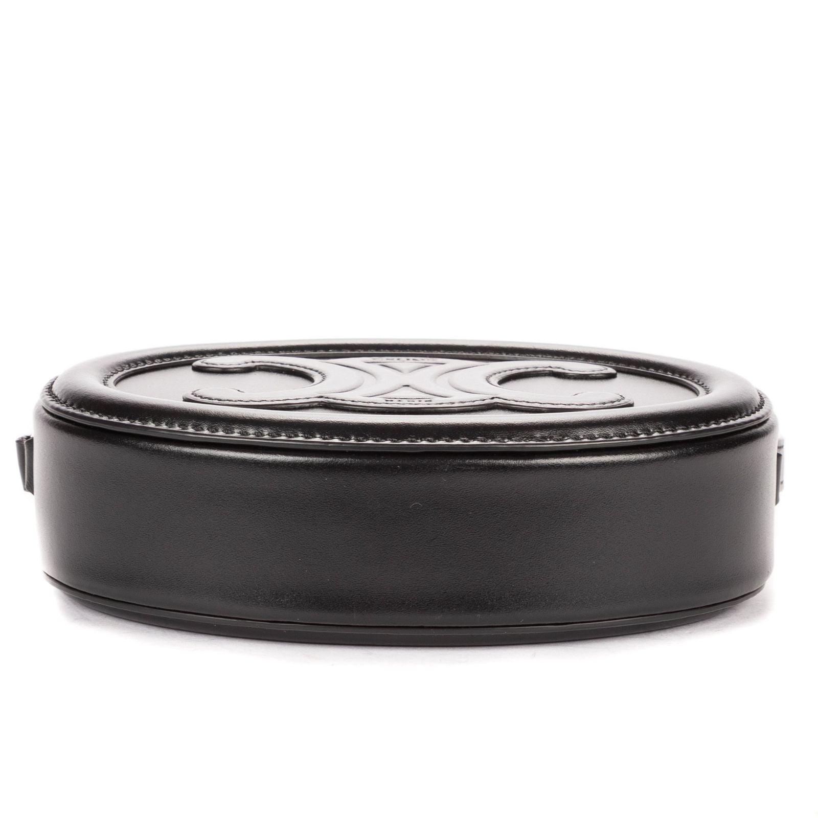 Celine Oval Crossbody Black Smooth Calfskin — view 6