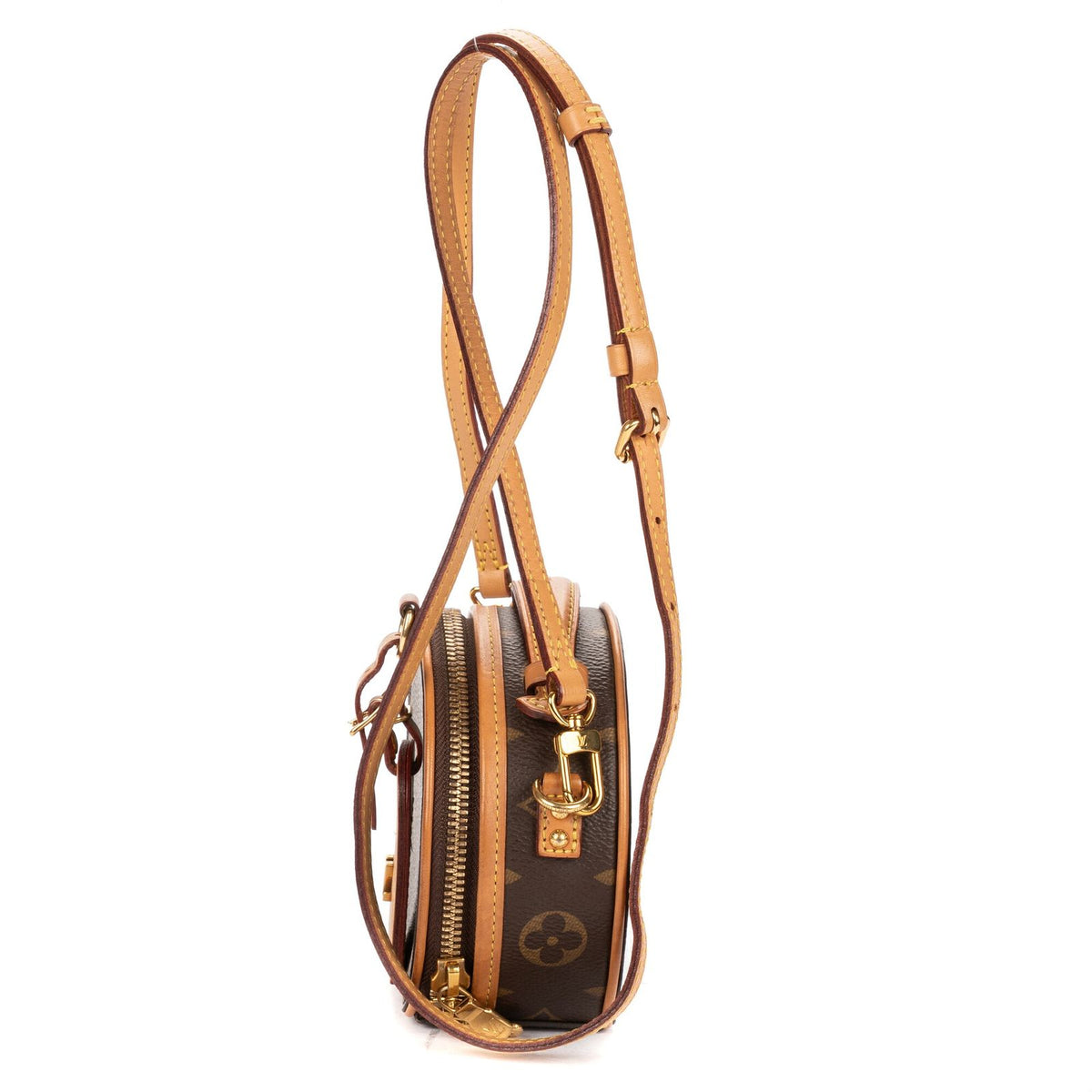 Louis Vuitton Mini Boite Chapeau Crossbody Brown Monogram Canvas — view 3