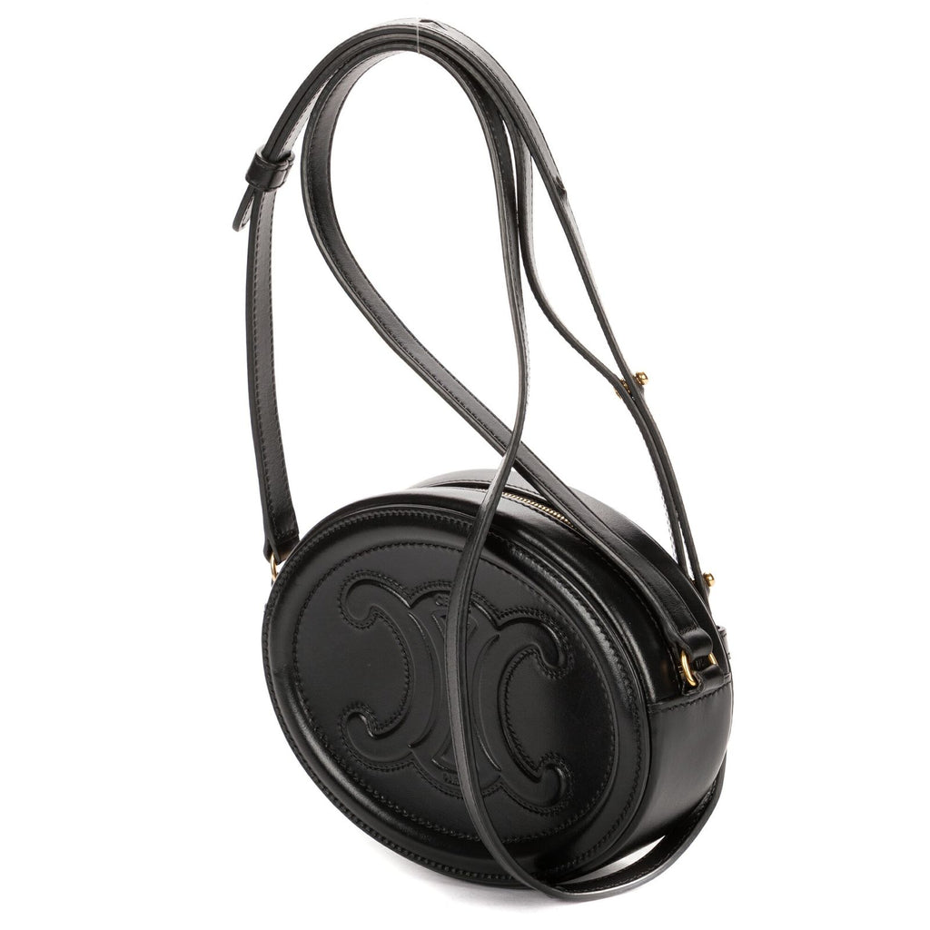 Celine Oval Crossbody Black Smooth Calfskin — view 2
