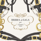 Hermes Scarf Black Ivory Twill Silk — view 3