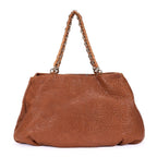 Fendi Small Hobo Tan Textured Leather — view 5