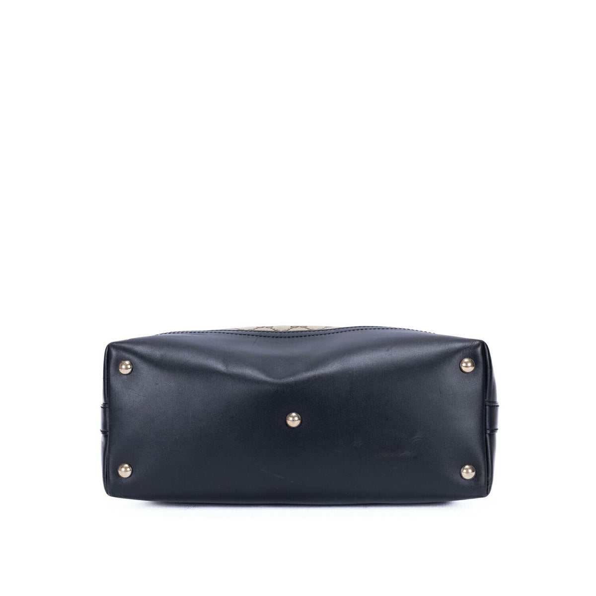 Gucci Zip Hobo Beige Black GG Canvas — view 6