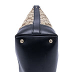 Gucci Zip Hobo Beige Black GG Canvas — view 7