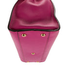 Fendi Peekaboo Fuchsia Selleria Leather Handbag — view 8