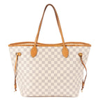 Louis Vuitton Neverfull Ivory Damier Azur — view 5