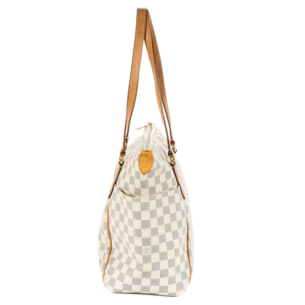 Louis Vuitton Totally Ivory Damier Azur Tote Bag — view 4
