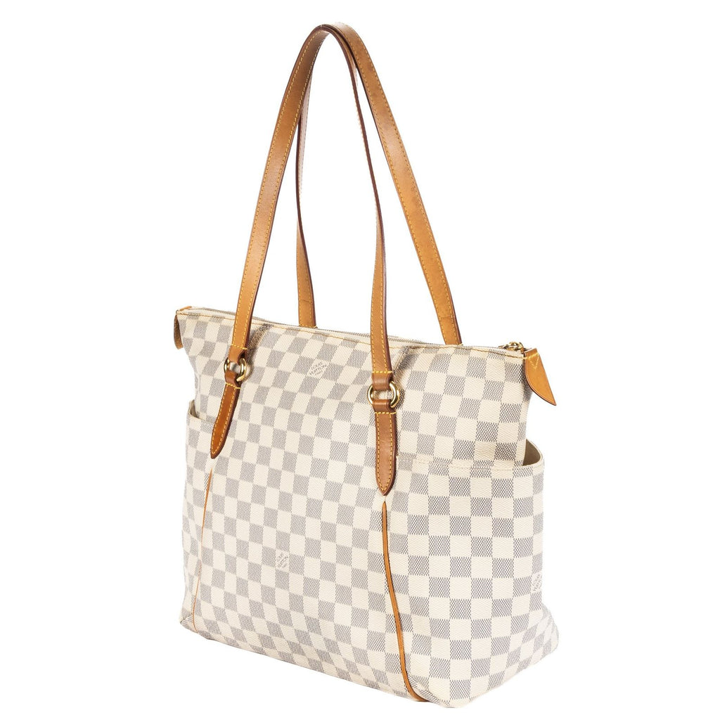 Louis Vuitton Totally Ivory Damier Azur Tote Bag — view 2