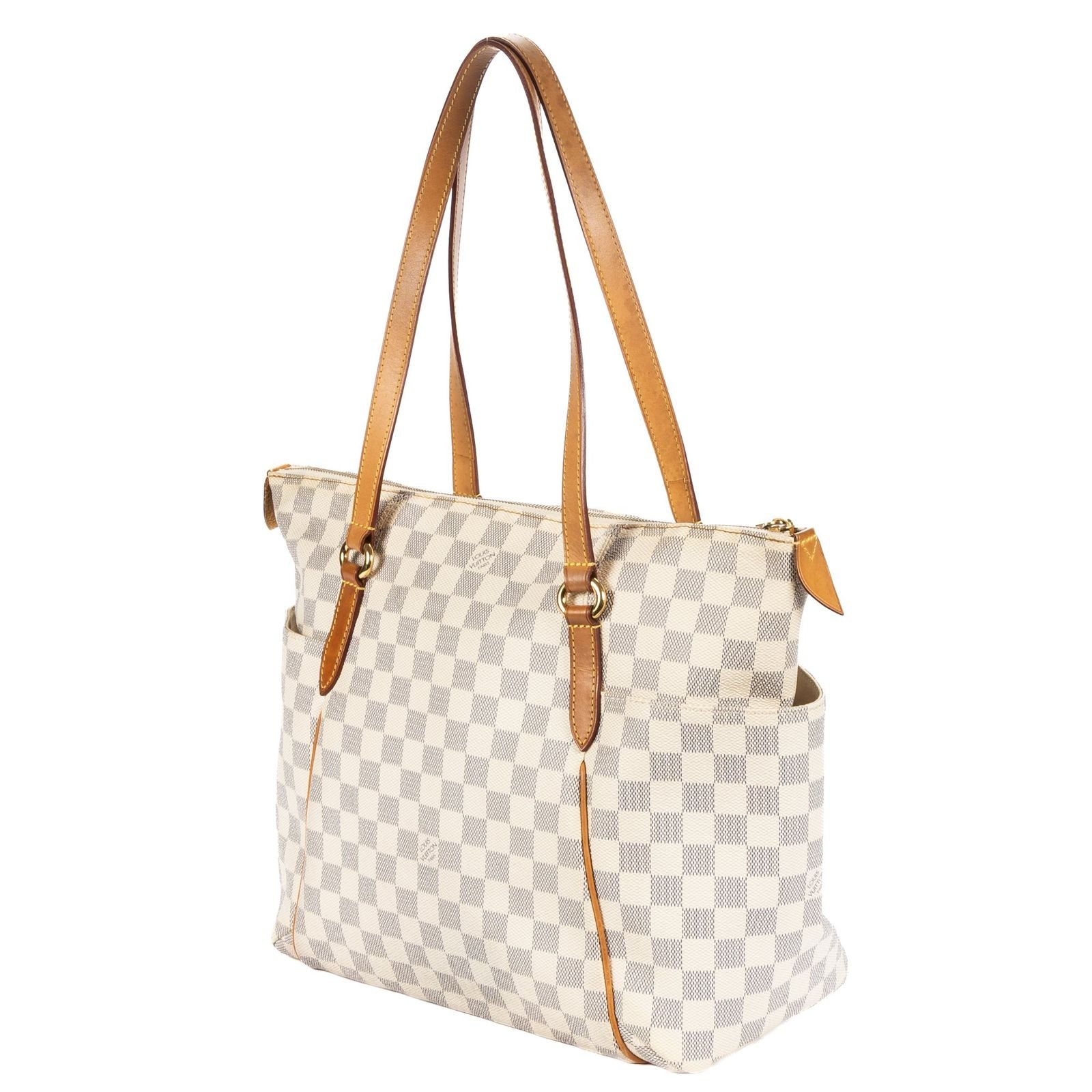 Louis Vuitton Totally Ivory Damier Azur Tote Bag — view 2