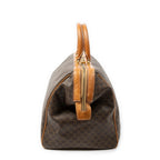 Celine Vintage Doctor's Bag Brown Tan Macadam Canvas — view 3